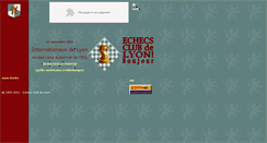 Desktop Screenshot of lyon-echecs.perso.libertysurf.fr
