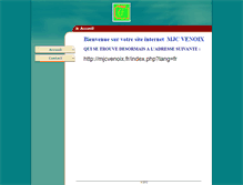 Tablet Screenshot of mjc.venoix.perso.libertysurf.fr