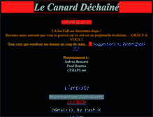Tablet Screenshot of le-canard-dechaine.perso.libertysurf.fr