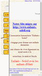 Mobile Screenshot of enfants.soleil.perso.libertysurf.fr
