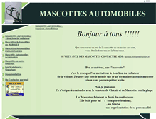 Tablet Screenshot of mascottes.automobiles.perso.libertysurf.fr