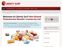 Tablet Screenshot of libertysurf.com